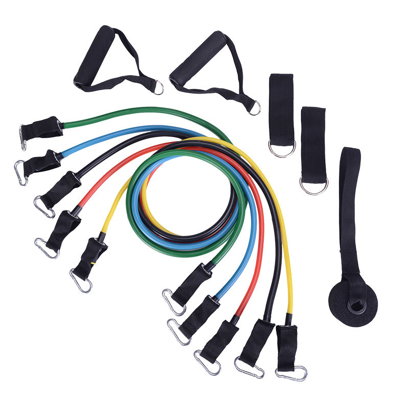 Resistance band kit full set laid out