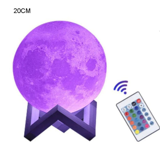 Moon night light color modes