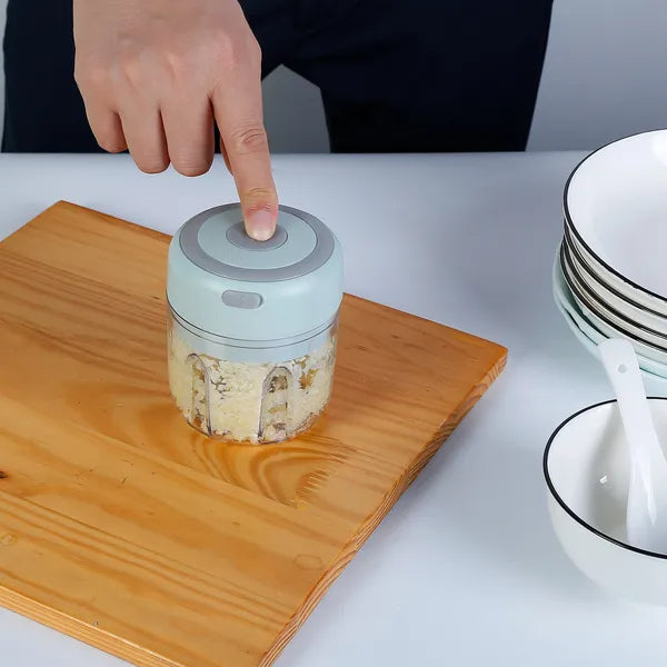 Garlic chopper parts